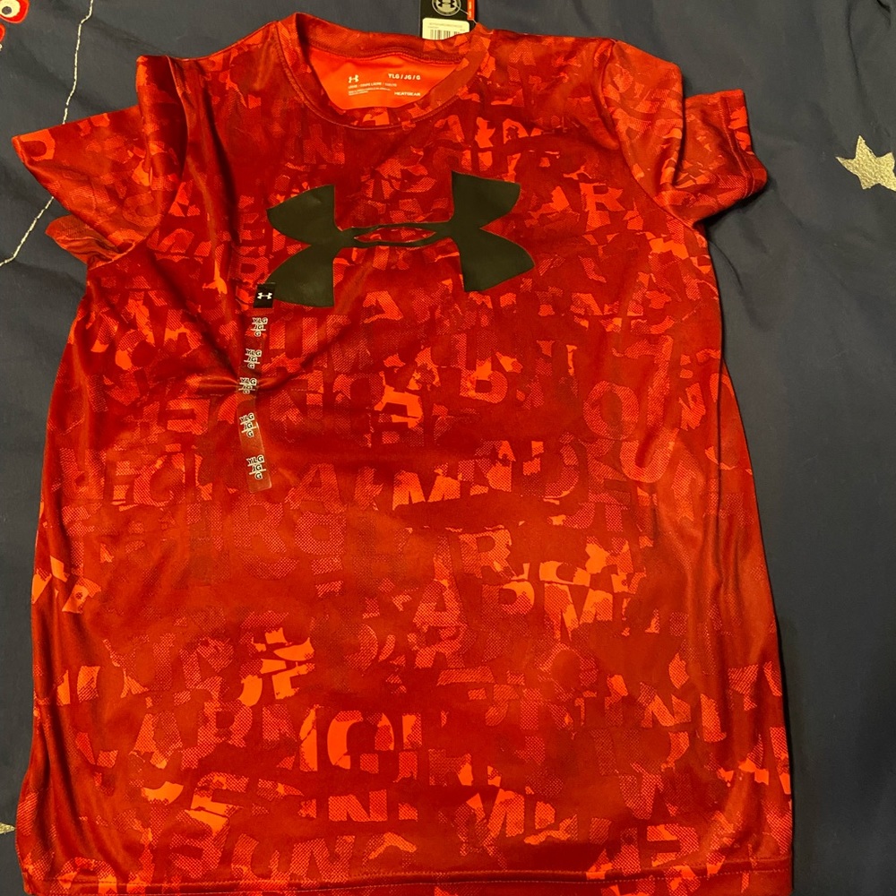 Red Under Armour Shirt